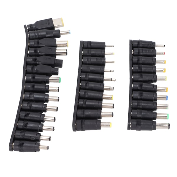 34 stk. DC-strømplugger 5,5 mm x 2,1 mm Universal bærbar PC-strømadapter-kontakt Datamaskintilbehør