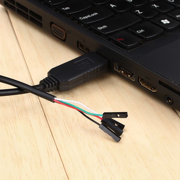 USB til TTL seriell kabel feilsøkingsport adapterkabel modul konsollkabel for Raspberry Pi