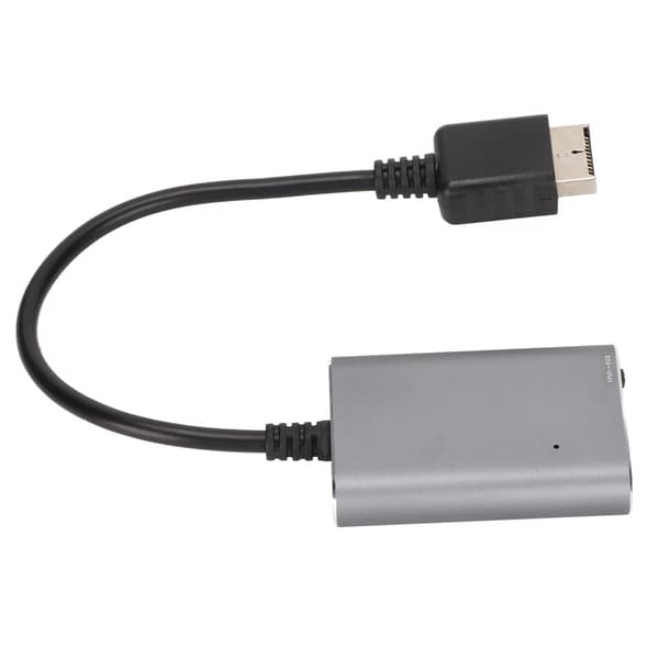 For PS2 til HD Multimedia Interface Konverter Høj nøjagtighed Plug and Play Bærbar til PS2 til AV Konverter