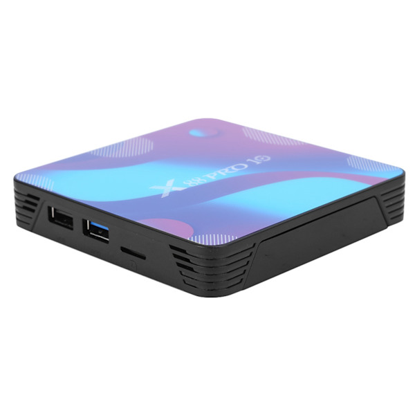 X88 PRO10 Internet TV Box Dubbelfrekvens WIFI Bluetooth 4.0 för Android 10.0 (4+32G )