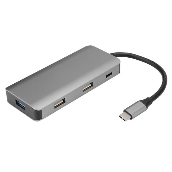CH5002 8 i 1 Type-C multifunktionel dockingstation adapterkonverter
