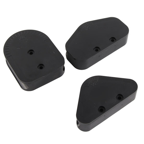3 st 16 mm OD 45/90/180 graders böjbar akryl hård styv rörböjare formverktygssats