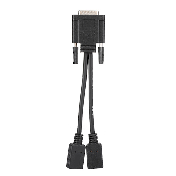 Guldpläterad konverteringslinje DMS 59-stifts till HDMI Dual Display-kabelomkopplare Splitter för PC Laptop D0508