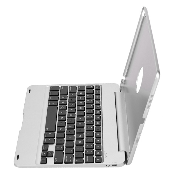 34 tunnin työskentely Bluetooth-näppäimistö Auto Sleep Langaton Bluetooth-näppäimistö iPad Pro 9.7/Air2-Silver