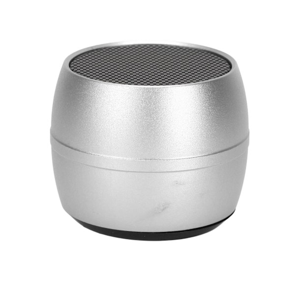 Mini Bluetooth-högtalare IP67 Vattentät USB-laddning Inbyggd mikrofon Bärbar trådlös högtalare för duschrum Bil Silver