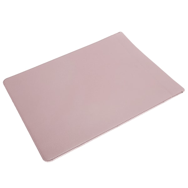 Laptopfodral i olika färger, mikrofiberkonstläder, dubbelskiktat laptopfodral för OS X 15,4 tum, roséguld
