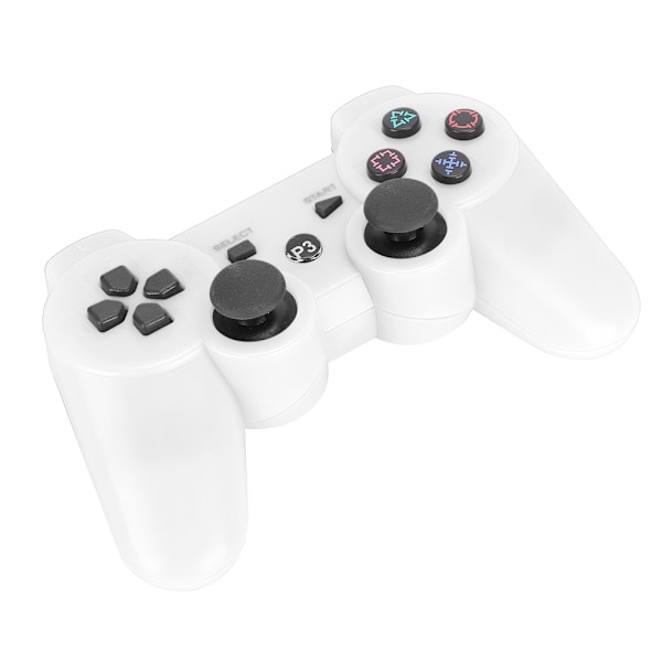 Trådløs intelligent Bluetooth-spil Gamepad funktionelt håndtag Signalstabilisering til PS3 hvid