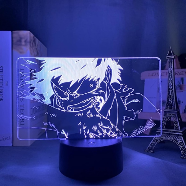 3D Nattlampa 3D LED-lampa Izuku Midoriya Deku LED Nattlampa Anime My Hero Academia 3D Lampa för Barnrumsinredning Deku 3D Lampa Födelsedagspresent Manga