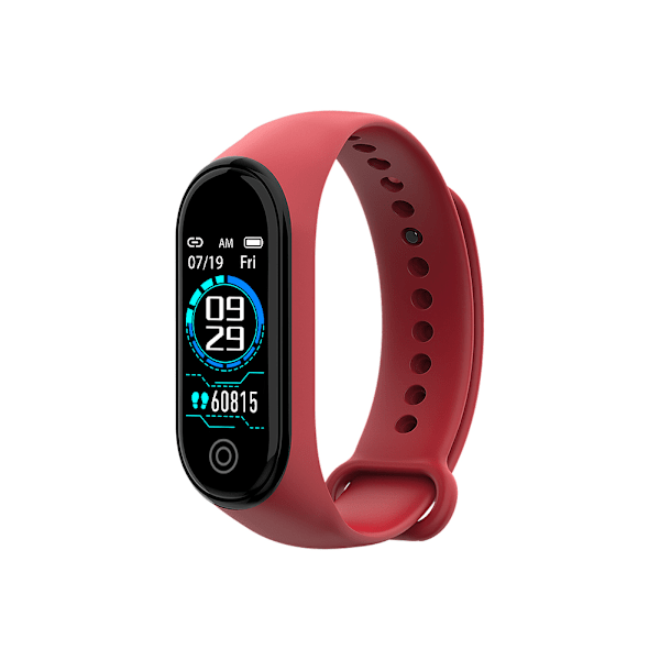 RD05 IPS Högdefinitions Full Färgrik Display Bluetooth4.0 Smart Armband Band Monitor Information Pushred