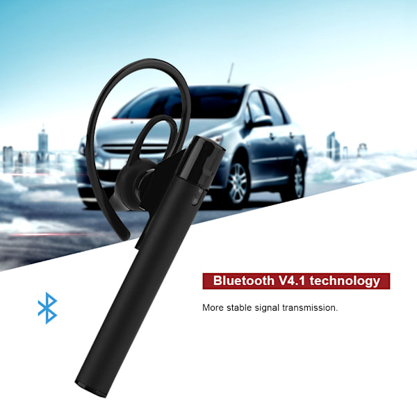 Ny 3 i 1-billaddare V4.1 Trådlösa Bluetooth-hörlurar Stereoheadset