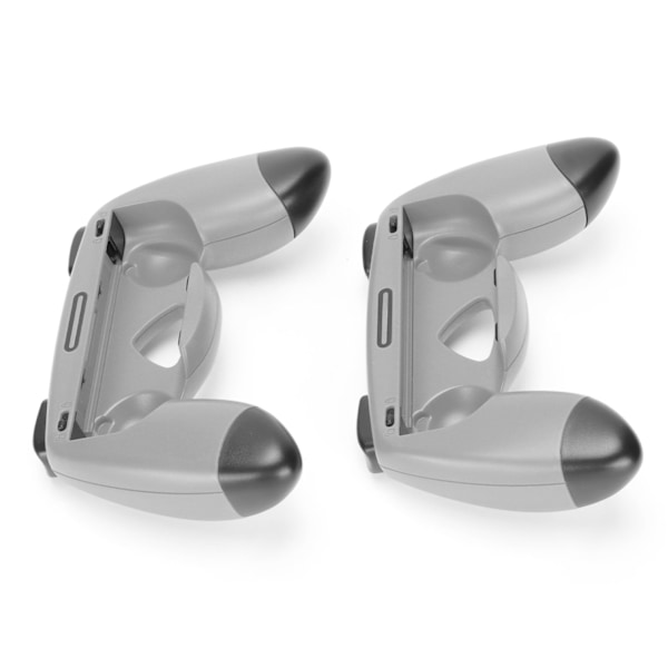 Håndtak Stativ Lader for Switch Slitasjebestandig Spillkontroller Stativ Lader Svettebestandig Håndtak Kit for SwitchGrå