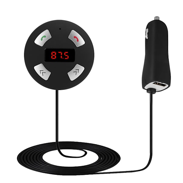Trådløs Bluetooth 3.0 MP3-spiller håndfri samtale bil FM-sender lydmusikadapter