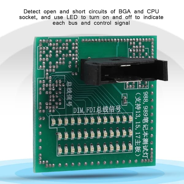 For intel 988/989 CPU Socket Tester Laptop Motherboard for i3/i5/i7 PC CPU