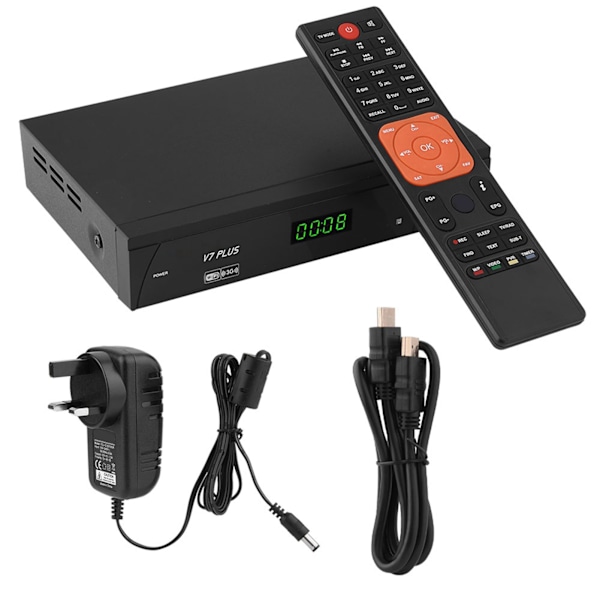1080P Satellit-TV-mottagare WiFi-anslutning PAL/NTSC Satellitmottagare