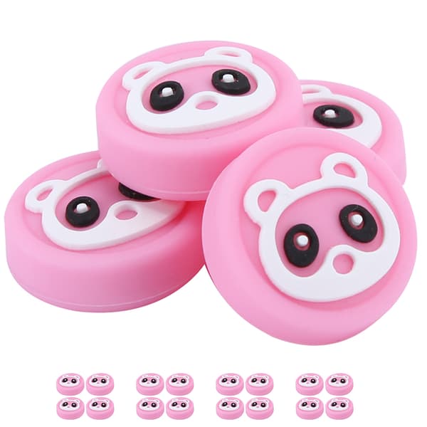 Bærbare tommelfingergreb dækker joystick rocker silikonehætte universal til Switch/Switch LiteBear