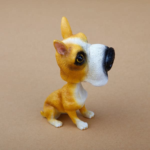 Bobble Head Hunder Bobbing Heads Bil Dash Valp Bil Dekorasjon (Bokser)