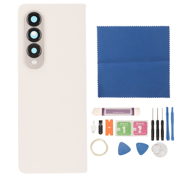 Takalasin vaihto esiasennetulla kameran linssille ja esiasennetulla teipillä Ammattimainen korjaustyökalusarja Samsung Galaxy Z Fold 4 5G SM F936 Beige
