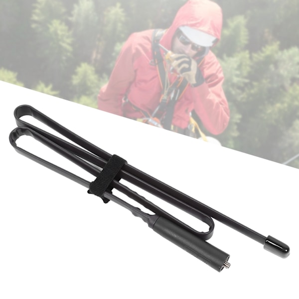 Foldbar Walkie Talkie-antenne VHF UHF Dual Band SMA-hunantenne