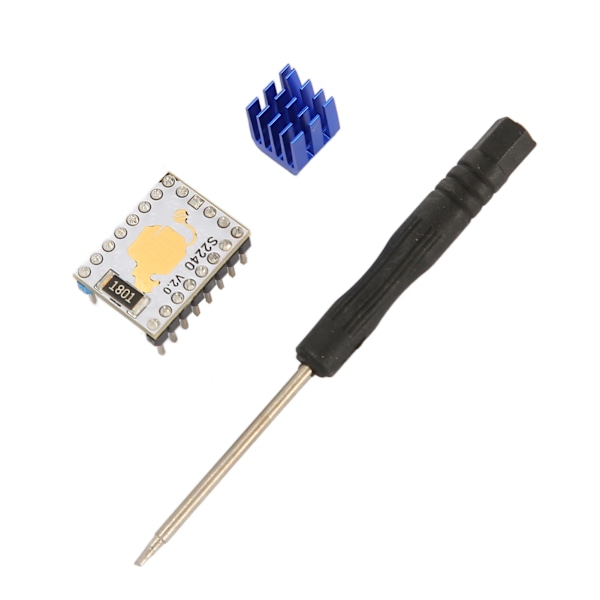 Stegmotor Driver S2240 V2.0 SPI 256 Underavdelning 3A IFS 2.1A IRMS 4.5V till 36V TMC2240ATJ Chip Stepper Motor Driver