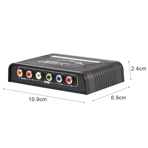 1080P Färgkomponent YPbPr till HDMI för PS3/ PS4/XBOX Konverteradapter