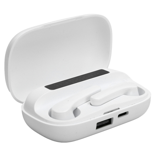 TWS Langaton Bluetooth-kuuloke Bluetooth 5.0 Kosketusohjaus Digitaalinen Urheilustereokuuloke Valkoinen V20