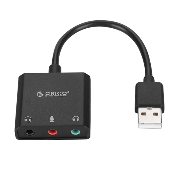 USB-ulkoinen äänikortti, mikrofonin ja kuulokkeiden sovitin, riippumaton äänikortti kannettavalle tietokoneelle ja pöytätietokoneelle