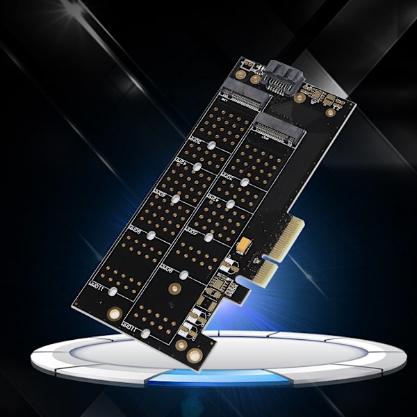 PCIe til M.2 Interface SSD Riser Adapter Kort Support NVMe Protokol Høj Hastighed Transmission