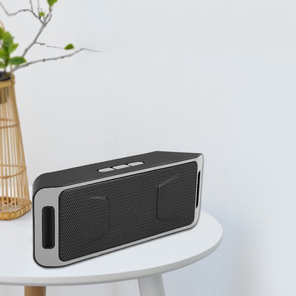 Bærbar trådløs Bluetooth 3.0 høyttaler stereo subwoofer TF-kort FM-radio U-disk