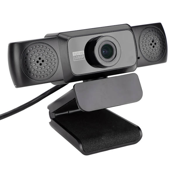 1080P webkamera 95 graders visning Plug and Play multifunksjonell Full HD videokamera for opptak av konferanser