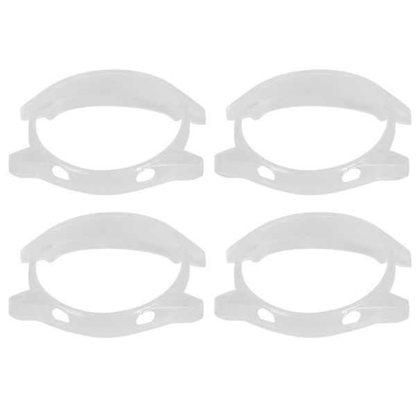 4PCS TPU Fashionable Watch Protect Case Cover Unique Exquisite Protective Shell för HuaweiTransparent
