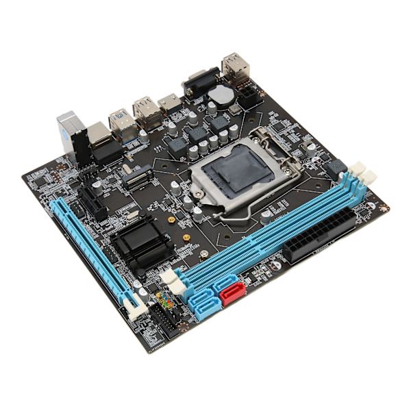 LGA 1155 Moderkort B75 2 240Pin DDR3 SDRAM VGA HD Utmatning PCI Express X16 X1 M.2 NVMe Micro ATX Moderkort för Chassi