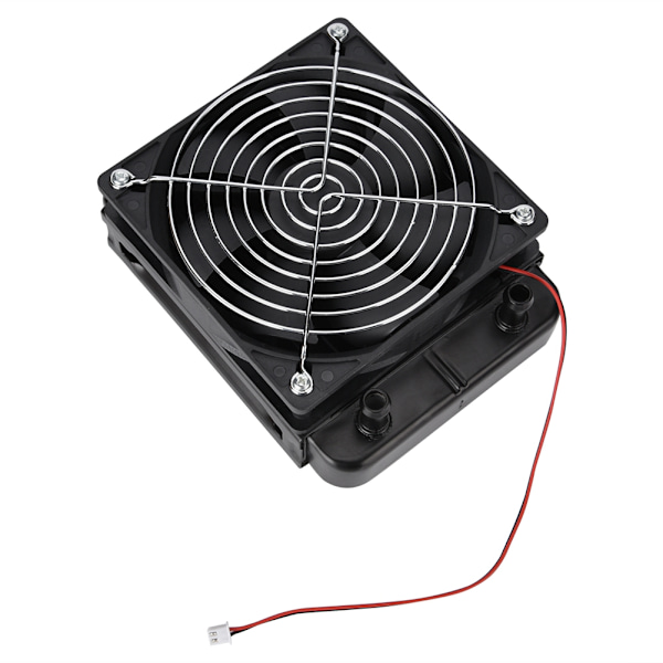 120mm Vattenrad Kylare Värmeväxlare Vattenkylning CPU Kylare Med Fläkt 10 Rör