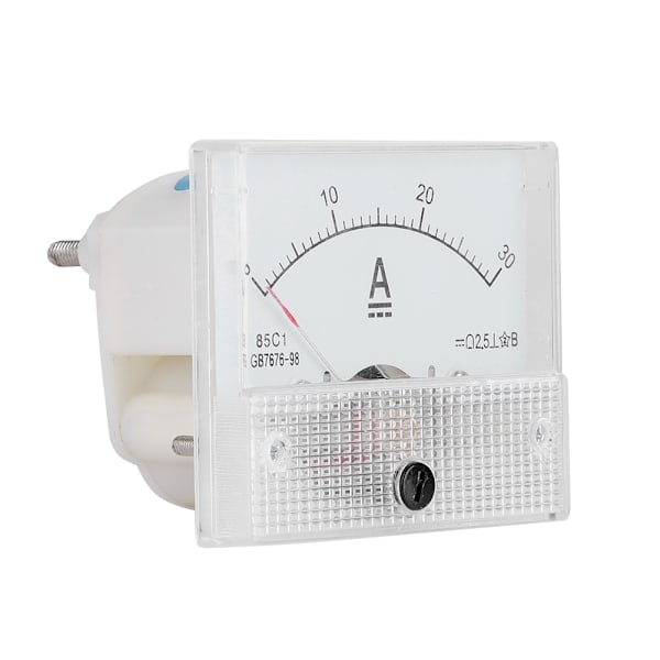 DC 0-30A DC Analog 85C1 Strømmåler Spændingsmåler 2,5 Nøjagtighed Spændings Analog Voltmeter Panel