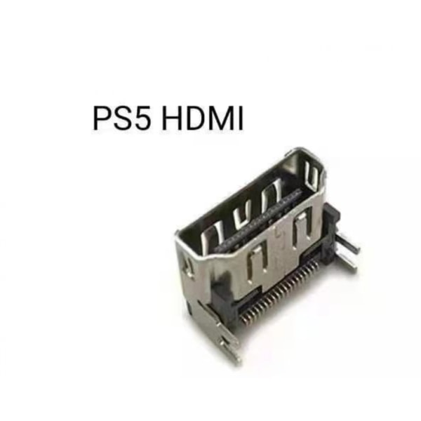 2 st HDMI-portuttag för Sony Playstation 5 PS5-uttag Jack-gränssnittskontakt Ersättning för PS5-konsol