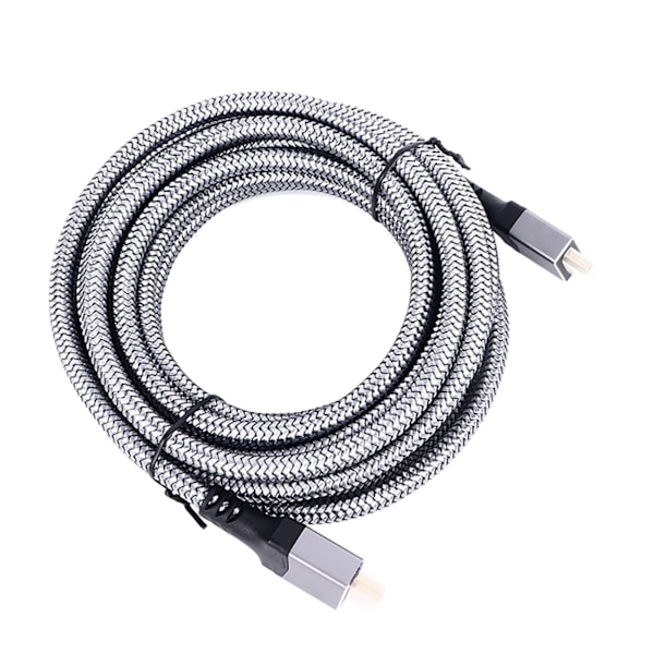 HD Multimedia Interface-kabel Guldpläterad 8K Stöd 48 Gbps Dynamisk HDR VRR QMS HD-kabel för TV-datormonitor Typ 2 16,4 fot