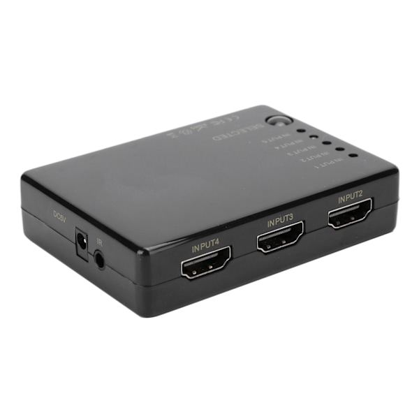 5-portars HDMI-växel för 4K x 2K högupplöst splitter med fjärrkontroll
