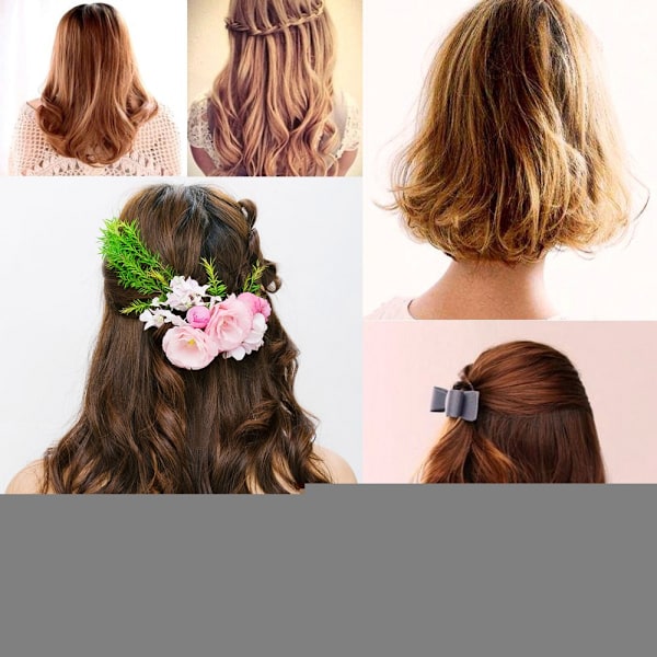 40 stk. Pink Magic Hair Rollers Inkluderer 20 stk. Store Silikone Krøller og 20 stk. Små Silikone Krøller