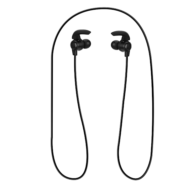 Bluetooth ergonomiska trådkontrollerade headset In-ear stereo sport hörlurar med klämma