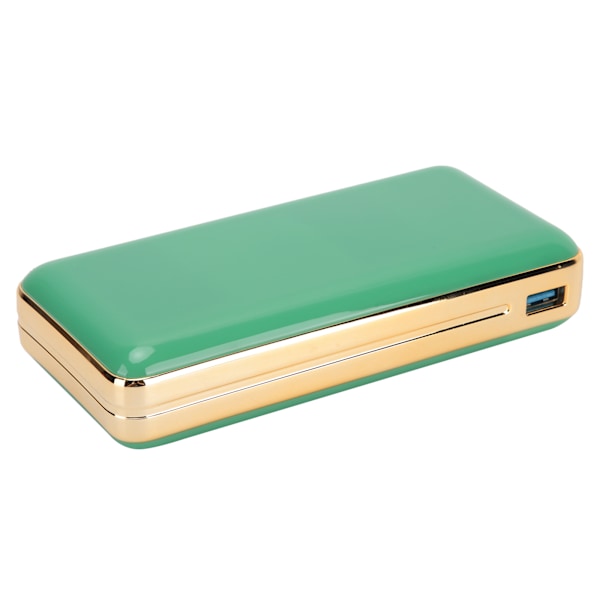 Bærbar Powerbank 30000Mah MultiPort Mobiltelefon Lader Powerbank med LCD-skjerm (Grønn)
