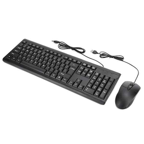 Trådlöst tangentbord och musset Combo USB 104 tangenter tangentbord för PC-dator TF500