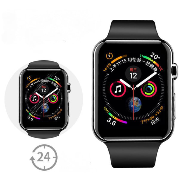 5 kpl näytönsuojaa Apple Watch 40mm SE Series 6 /5 /4 päivitykseen Joustava kalvo Pehmeä HD Kirkas naarmuuntumaton kalvo Tarvikkeet