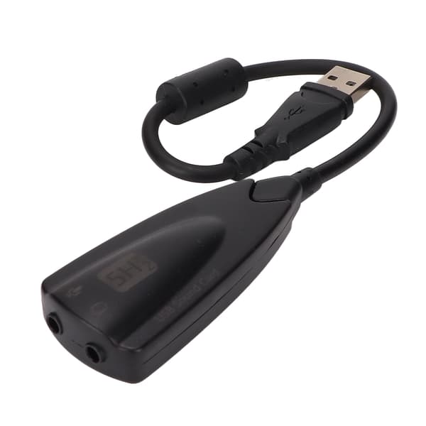 Lydkort Virtuell 7.1 Plus Plug and Play USB Stereo Lydkort Hodetelefonadapter for Stasjonær Bærbar PC