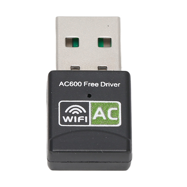 USB WiFi-adapter 600 Mbps Dual Band 2.4G 5.8G Stöd AP-läge IEEE 802.11g Trådlös Nätverksadapter för Laptop Desktop PC