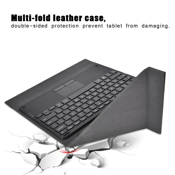 Bærbar tastatur med ergonomisk perspektivdesign til Microsoft Surface Pro3/Pro4 Tablet