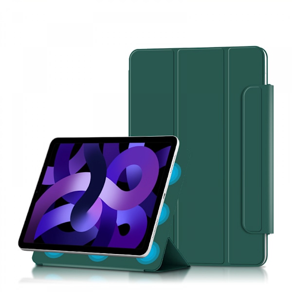 Magnetisk deksel for iPad Air 5/ 4 10,9 tommer, Slim Smart Folio  Trifold Stand Case, Auto Sleep/Wake, Støtte 2. generasjons Apple Pencil-lading