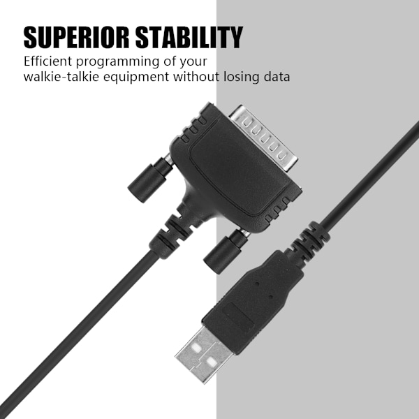 Walkie Talkie 26pin USB-ohjelmointikaapeli Hytera MD780 RD620 RD960 RD980