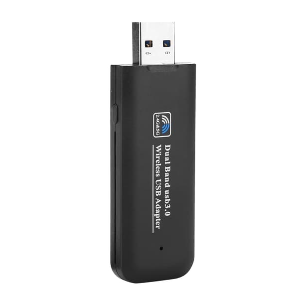 USB3.0 1200M 2.4G 5G Trådløst netværkskort Dual Network Band Wifi Adapter til Windows/Linux/MAC