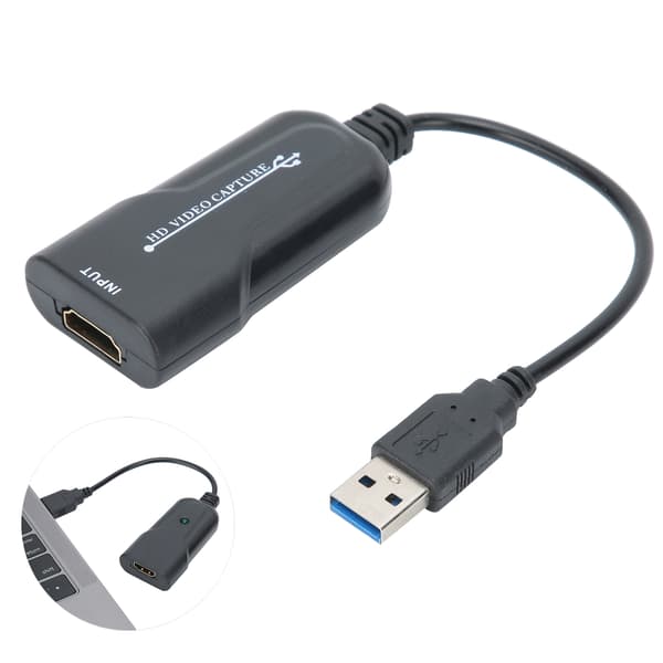 Videooppsamlingskort 1080p HDMI til USB 2.0 3.0 for Win7/8/10/OS X10.9/Android8.0/Linux