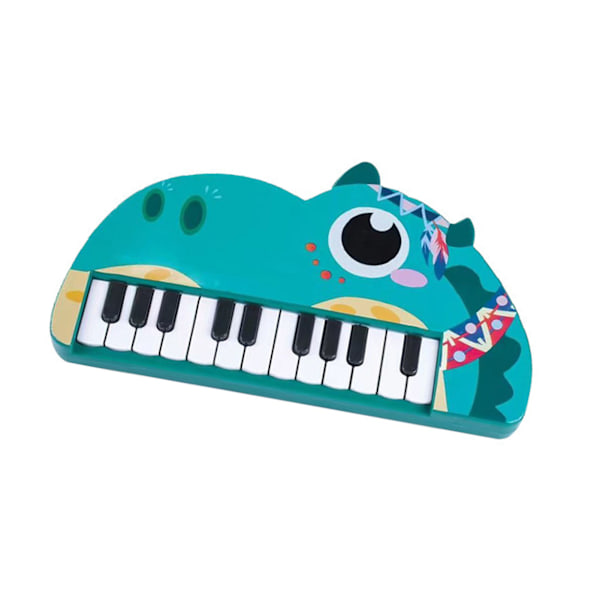 Piano-näppäimistö lapsille, sarjakuva 22 näppäintä, varhaiskasvatus, eläin, taapero, elektroninen piano lelut Dinosaur Style