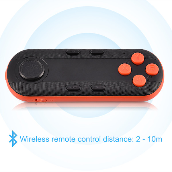 Bærbar trådløs Bluetooth joystick spil fjernbetjening controller til iOS Android PC